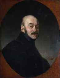 Portræt af grev Mikhail Fyodorovich Orlov 1788-1842, 1840