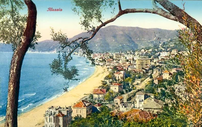 Udsigt over Alassio (foto)