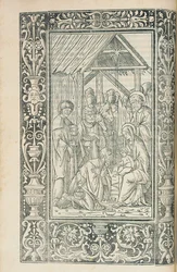 Illustration fra Christian Decachordum af Marcus Vigerius (1446-1516), Fano
