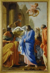 Kristus genopliver sønnen til enken i Nain, malet før 1640 (maleri på lærred)