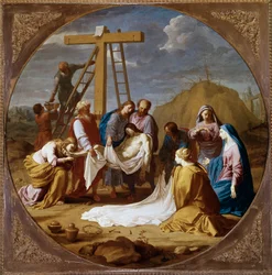 Kristi aflejring (olie på lærred, ca. 1651)