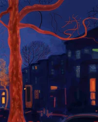7th Street, Brooklyn, 2016 (digital kunst)