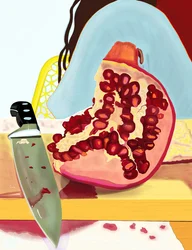 Granatæble, Brooklyn (digital kunst)