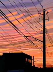 Red Hook, Brooklyn, Dawn (digital kunst)