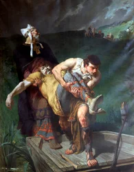 Carrying the Dead, c1842-1896