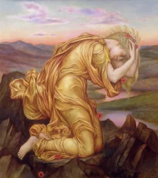 Demeter sørger over Persefone, 1906