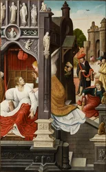 Scene fra Saint Rochs liv, 1517.