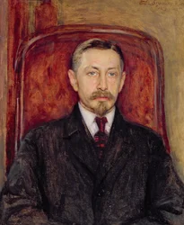 Portræt af Ivan A. Bunin (1870-1953)