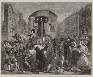 De Foe in the Pilory, fra Udstillingen af Royal Academy