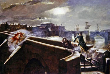 The Brigs of Ayr (olie på lærred)