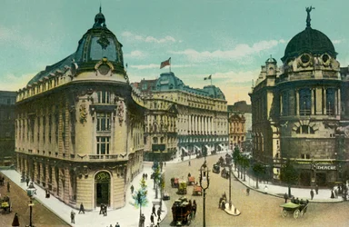 Aldwych og Gaiety Theatre, omkring 1900-tallet.
