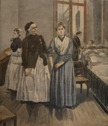 Æreskorset for Madamoiselle Bottard, illustration fra 