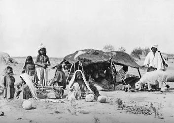 En sommerlejr i Balochistan, 1902