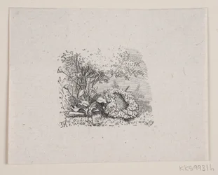 Illustration til "De sidste timer", digt af H. J. Greensteen