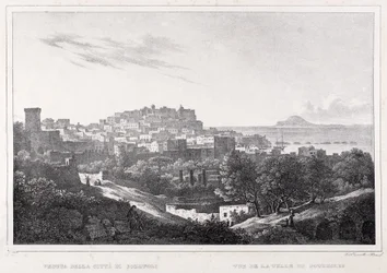 Udsigt over byen Pozzuoli