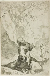 Saint Francis modtager Stigmata