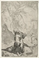 St. Francis modtager Stigmata.