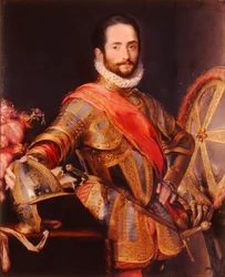 Et portræt af Francesco Maria della Rovere (olie på lærred)