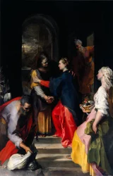 Visitationsmaleriet af Federico Fiori kaldet Barocci