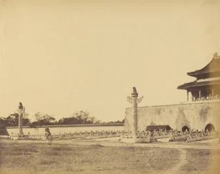Indgang til Vinterpaladset, Pekin, oktober 1860