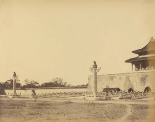 Indgang til Vinterpaladset, Pekin, oktober 1860