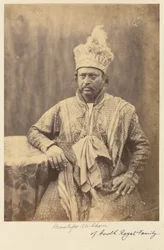 Moostafor Ali Khan fra den kongelige familie i Oudh