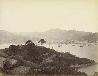 Nagasaki, en udsigt fra bakkerne overfor