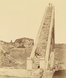 Det gamle observatorium i nærheden af Delhi