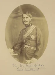 Portræt af generalmajor William Rose Mansfield, 1. baron Sandhurst