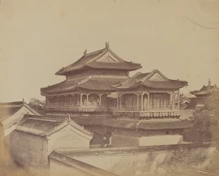 Confucius-templet, Pekin, oktober 1860