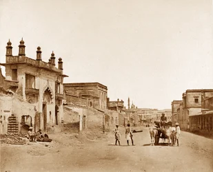 Vejen, ad hvilken general Sir Henry Havelock gik ind i Residency, Lucknow