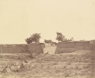 Vandbastion og brud