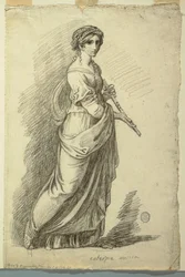 Euterpe, Muse of Lyrisk Poesi