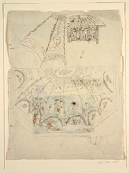 Studie til Apollo-rummet, Palazzo Milzetti, Faenza