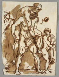 Aeneas-gruppen fra branden i Borgo