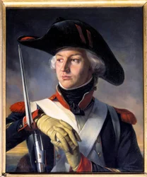 Portræt af Jean Andoche Junot (Jean-Andoche) (1771-1813) i Sergent Grenadier, Hertug af Abrantes, maleri af Henri Felix Philippoteaux (1815-1884) 1792 Dim. 0,72 x 0,55 m