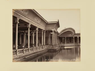 Kairo, indre gallerier i Shubra-paladset