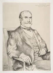 Portræt af Louis Robert, 1873.