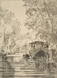 Farverens båd Bas-Meudon, ca. 1868.