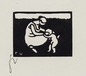 Badende med et barn, IX fra "Les Petites Baigneuses", 1893