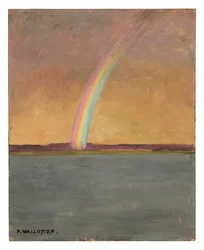 Rainbow, ca. 1909 (olie på karton)