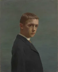 Selvportræt i en alder af tyve Selvportræt i en alder af tyve, 1885.