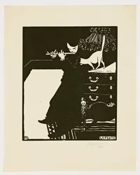 Fløjten, fra serien "Musikinstrumenter", 1896-97