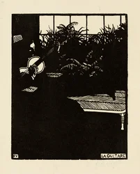 Guitaren, fra serien "Musikinstrumenter", V, 1897