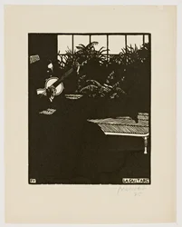 Guitaren, fra serien "Musikinstrumenter", V, 1897