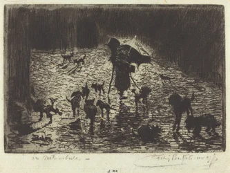 Les Noctambules The Night Prowlers, 18761877.