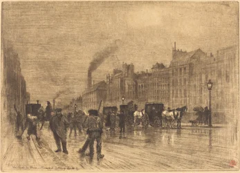 Vintermorgen på kajen