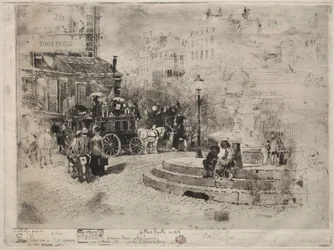 Place Pigalle i 1878, 1878.