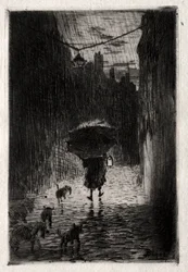 Regn og paraply