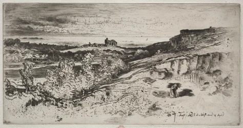 Kapellet Saint-Michel ved lEstre, 1881.